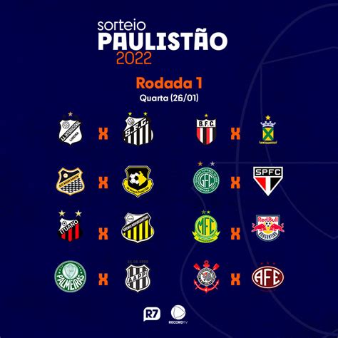 tabela campeonato paulista 2022
